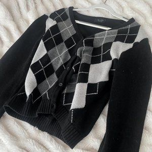 Brandy Melville (John Galt) argyle cardigan